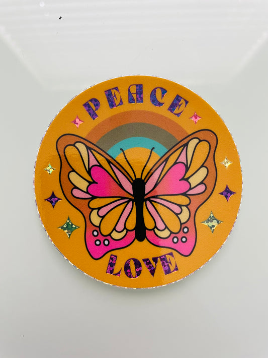 *Peace & Love Stickers