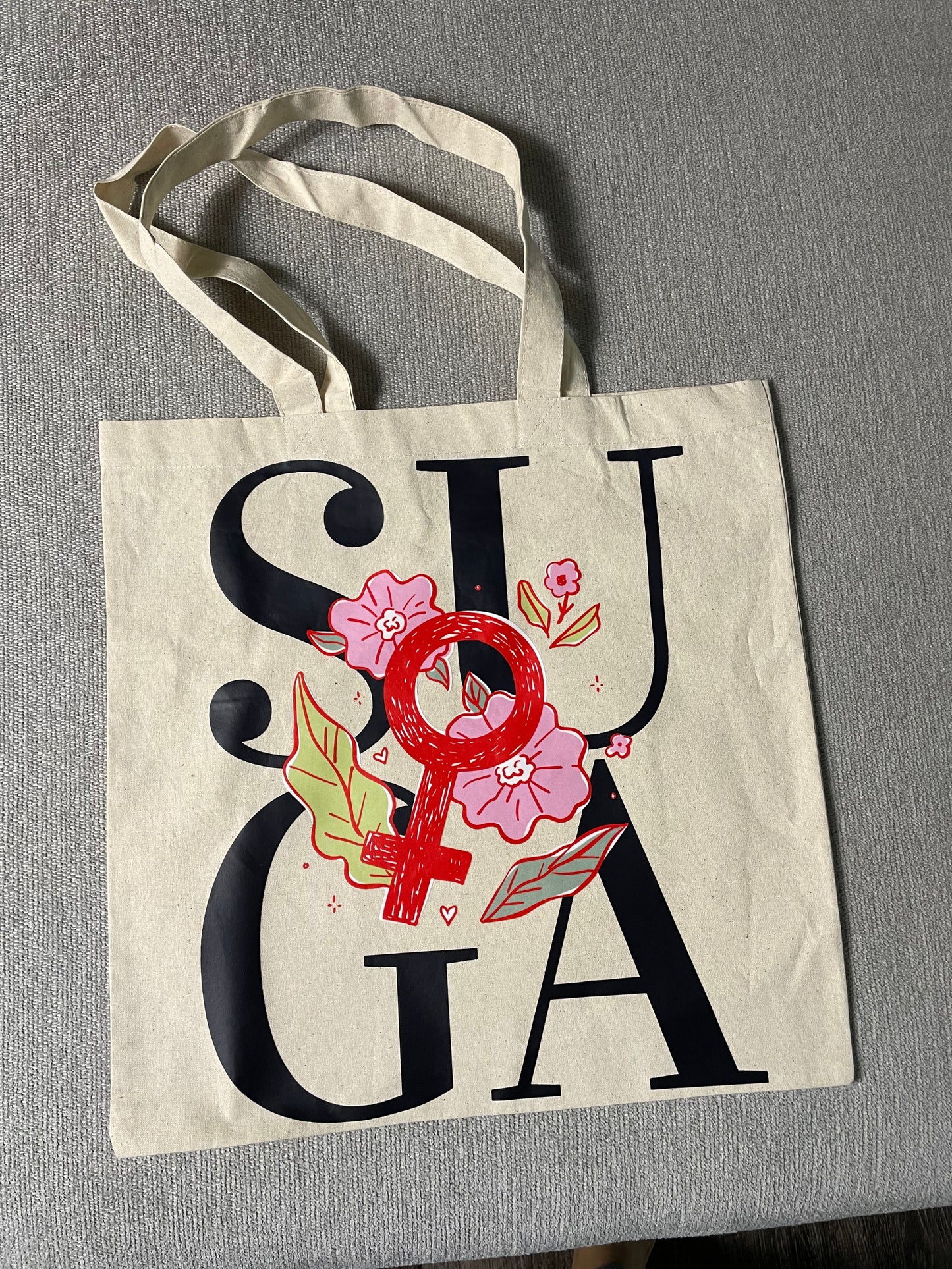 *Suga Girl tote bag