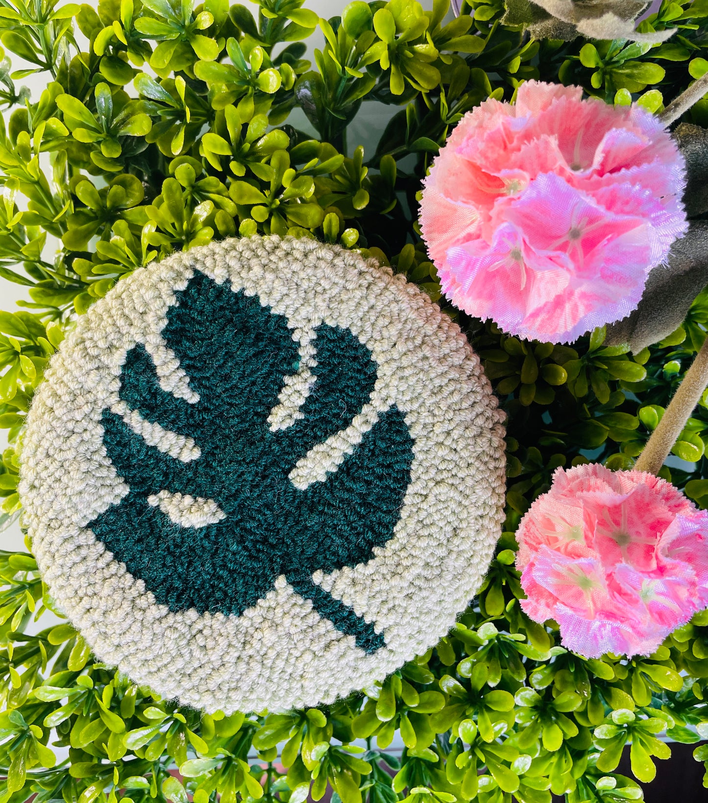 Hand Crafted Rug Coaster